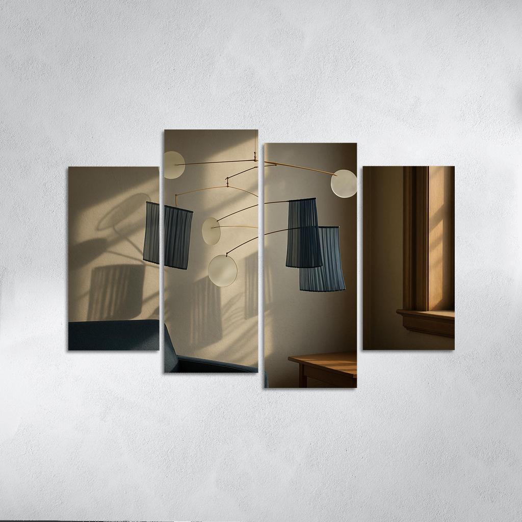 Kinetic Shadow Mobile decor