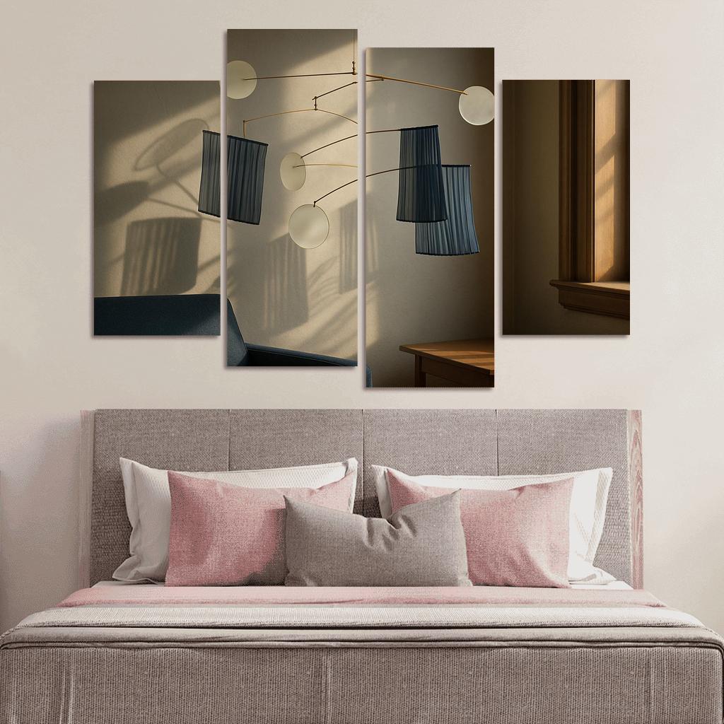 Kinetic Shadow Mobile decor