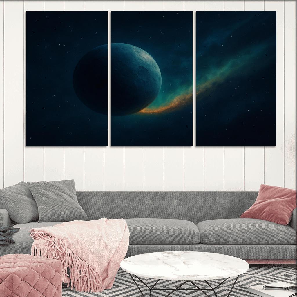 Voyage Of A Rogue Planet Through The Interstellar Medium wall decor