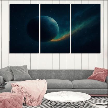 Voyage Of A Rogue Planet Through The Interstellar Medium wall decor