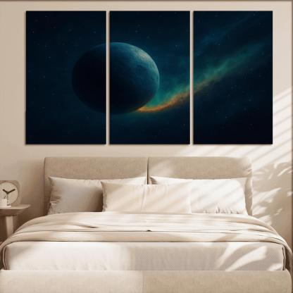 Voyage Of A Rogue Planet Through The Interstellar Medium wall decor