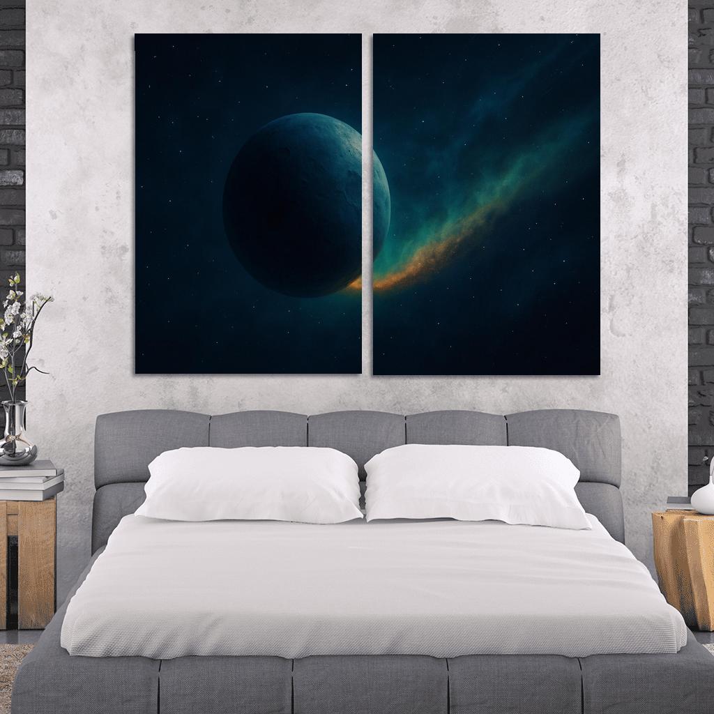 Voyage Of A Rogue Planet Through The Interstellar Medium wall decor