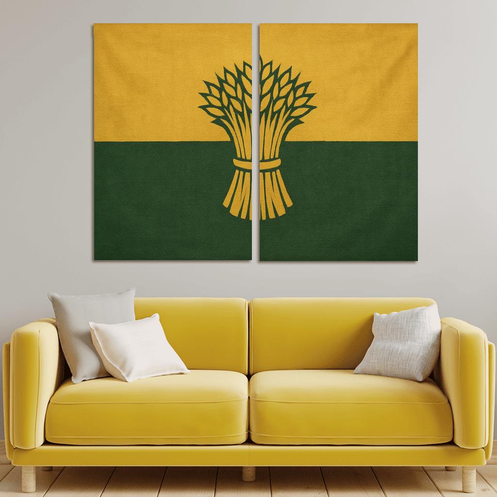 Harvest Banner Study modern paintings frame