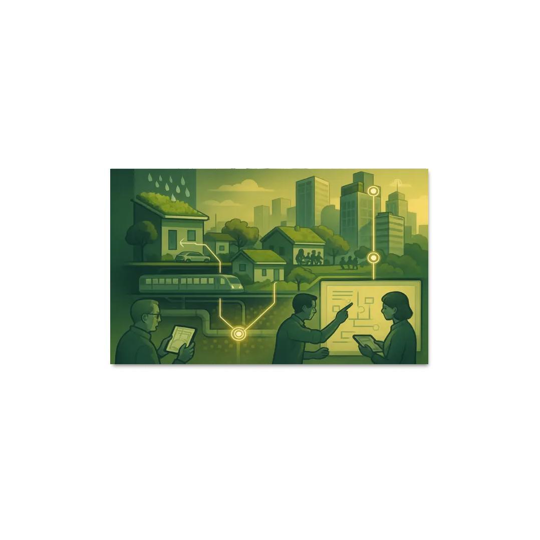 Urban Systems Thinking Lab canvas paintings frame