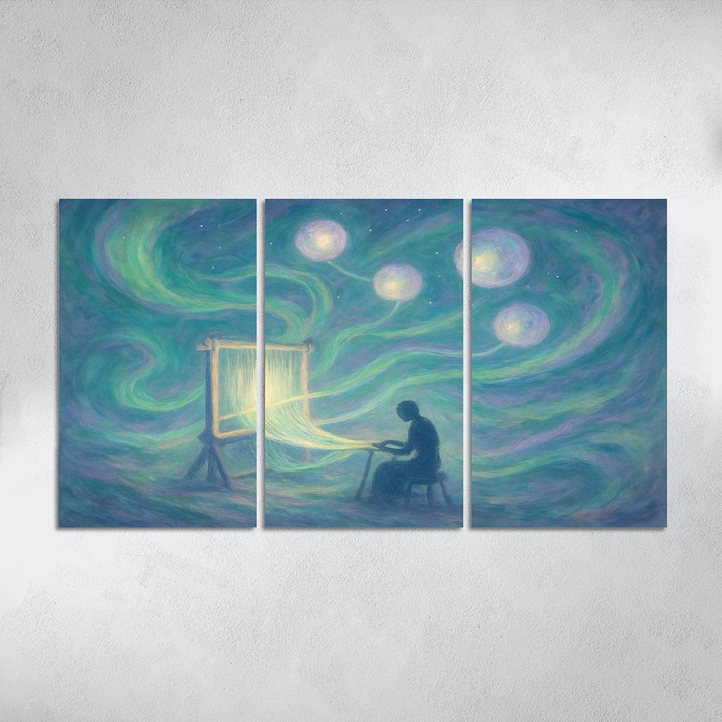 Aurora Loom Of Dreams premium artwork frames