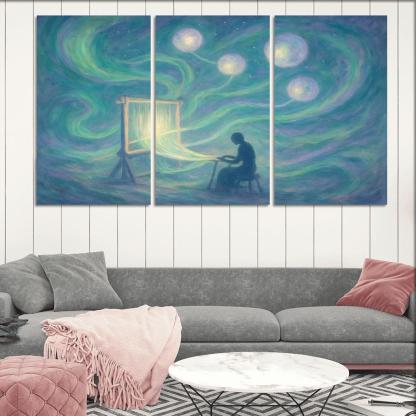 Aurora Loom Of Dreams premium artwork frames