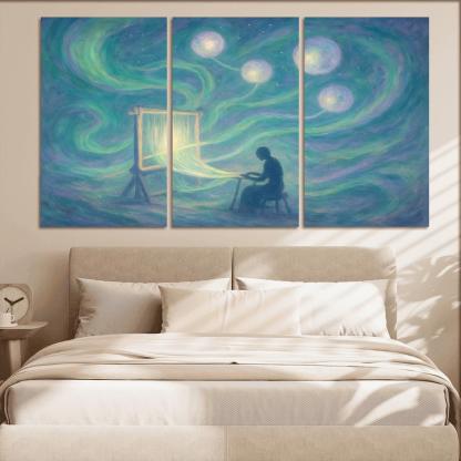 Aurora Loom Of Dreams premium artwork frames
