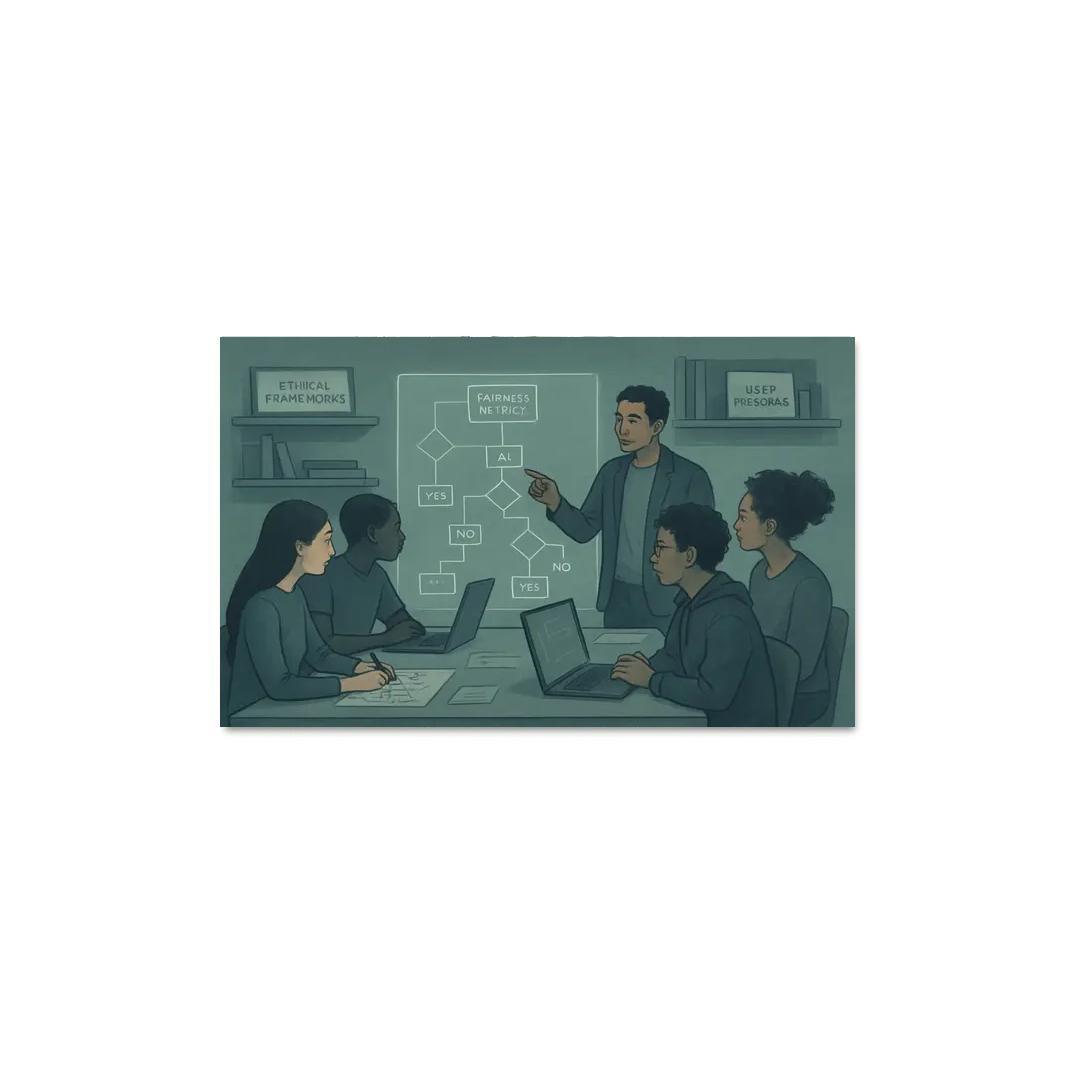 Ethical AI Design Studio wall decor