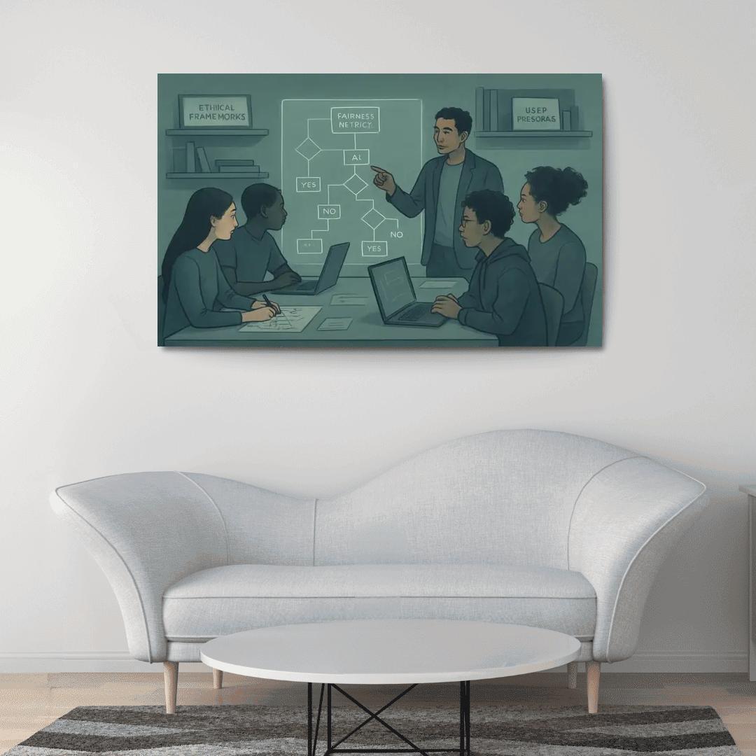 Ethical AI Design Studio wall decor