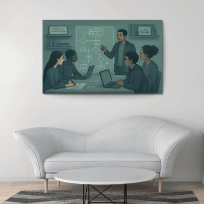 Ethical AI Design Studio wall decor