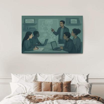 Ethical AI Design Studio wall decor
