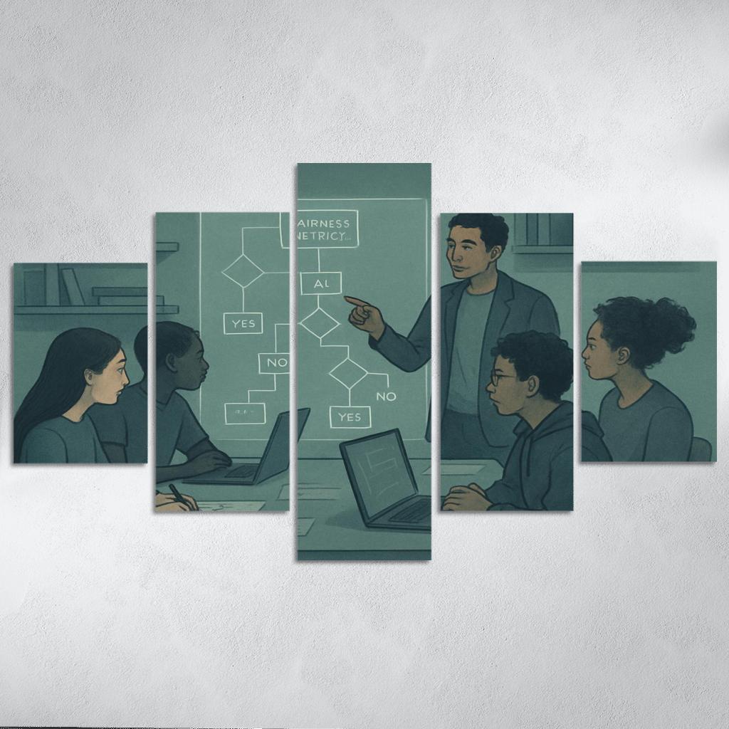 Ethical AI Design Studio wall decor