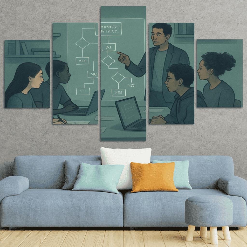 Ethical AI Design Studio wall decor