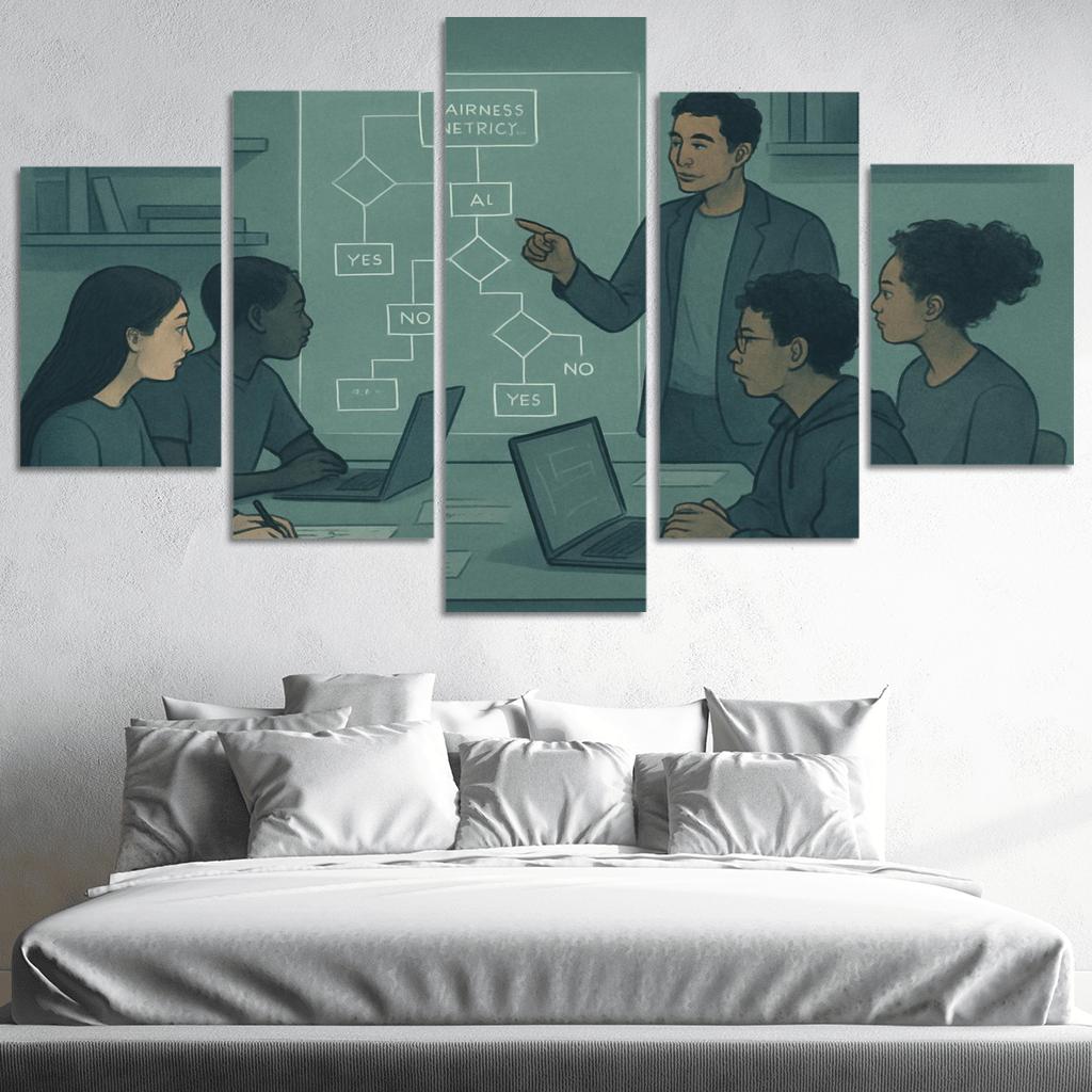 Ethical AI Design Studio wall decor