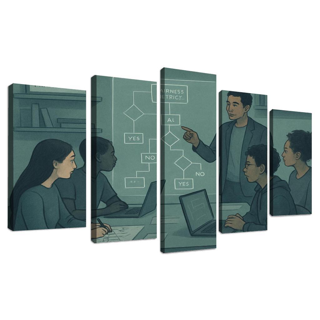 Ethical AI Design Studio wall decor