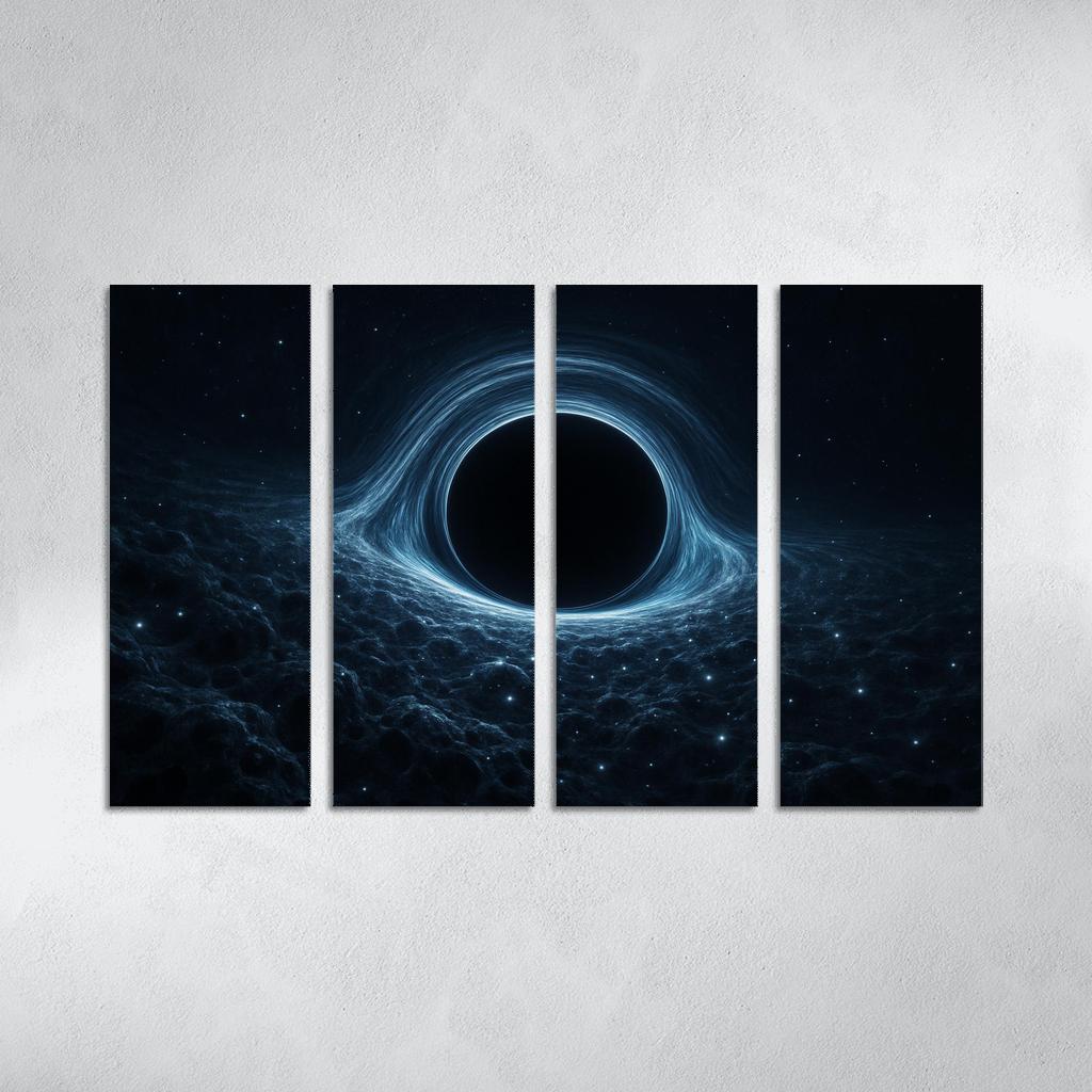 Quantum Foam At A Black Hole Horizon custom paintings frame