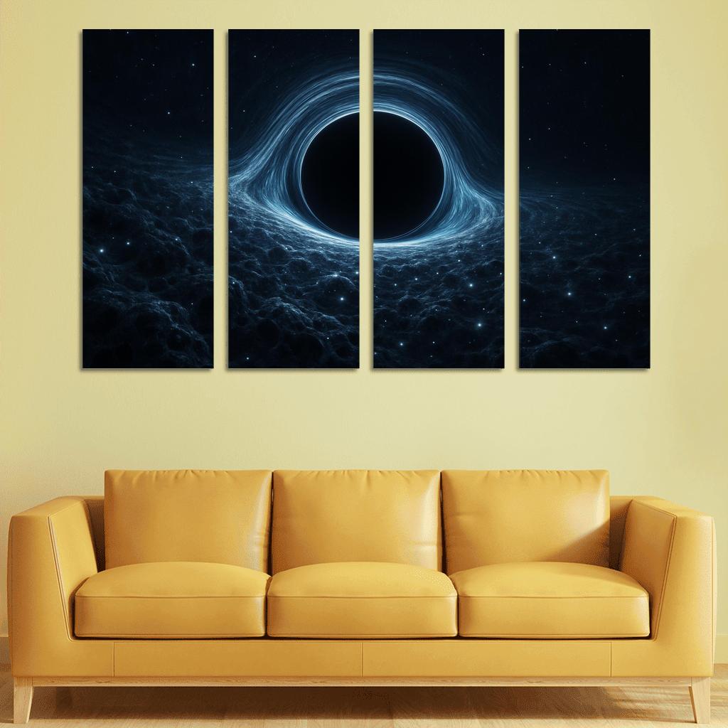 Quantum Foam At A Black Hole Horizon custom paintings frame