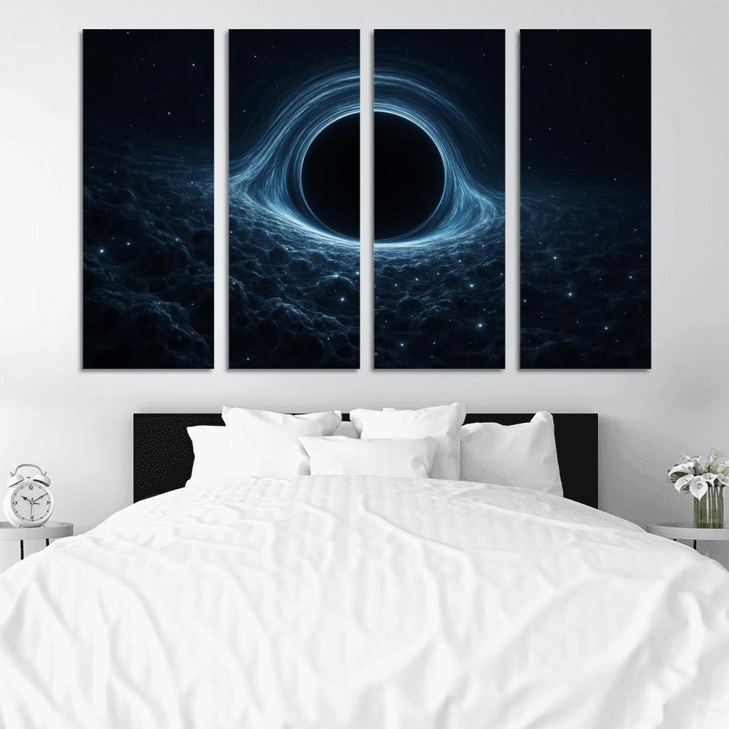 Quantum Foam At A Black Hole Horizon custom paintings frame