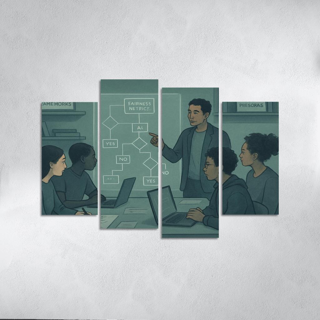 Ethical AI Design Studio wall decor