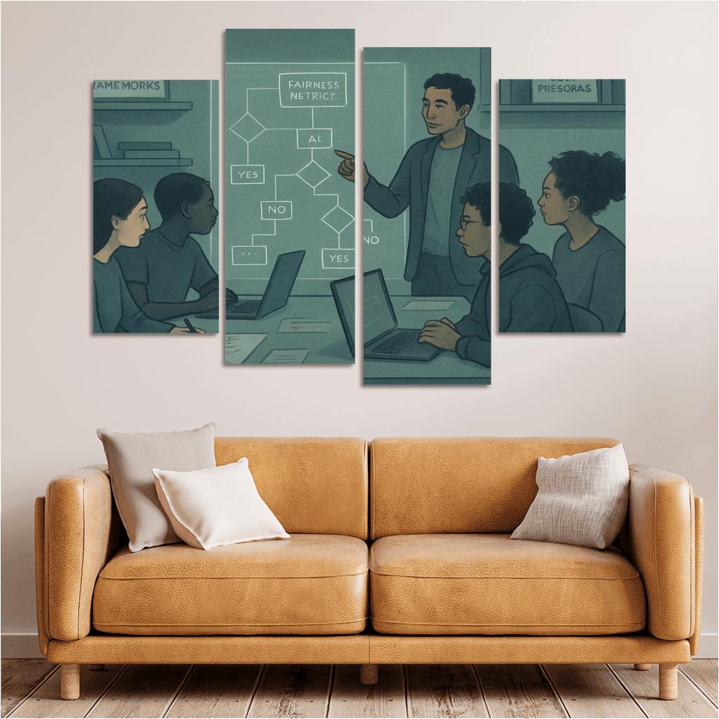 Ethical AI Design Studio wall decor