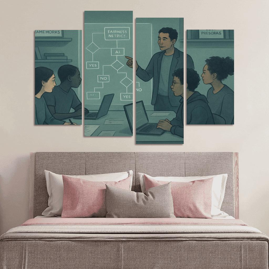 Ethical AI Design Studio wall decor