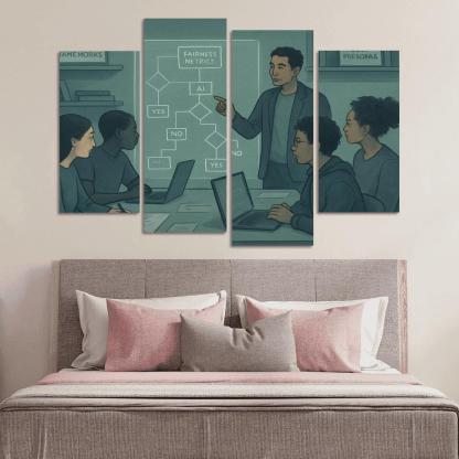 Ethical AI Design Studio wall decor