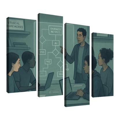 Ethical AI Design Studio wall decor