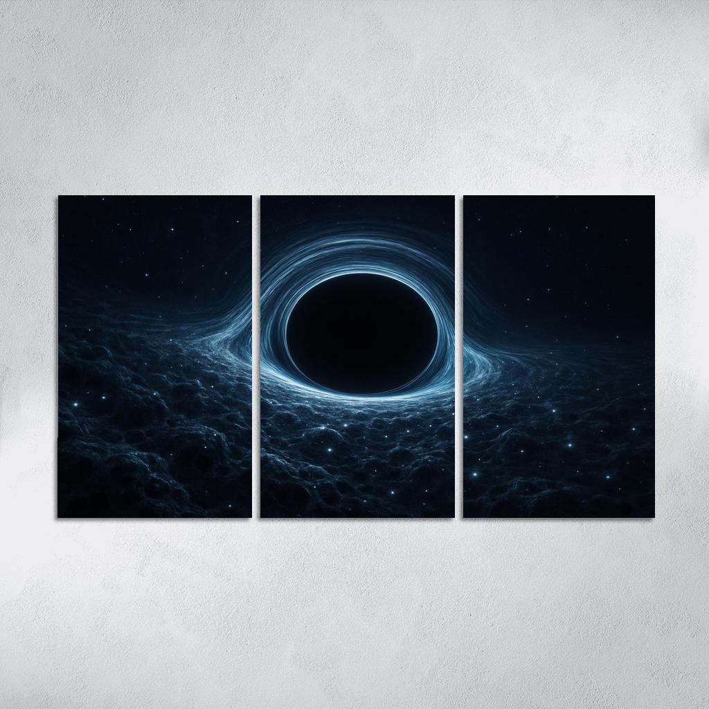 Quantum Foam At A Black Hole Horizon custom paintings frame