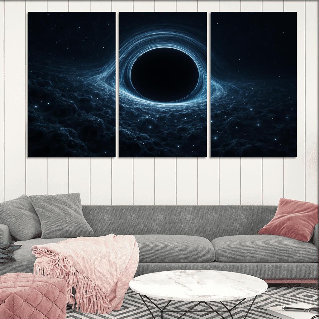 Quantum Foam At A Black Hole Horizon custom paintings frame
