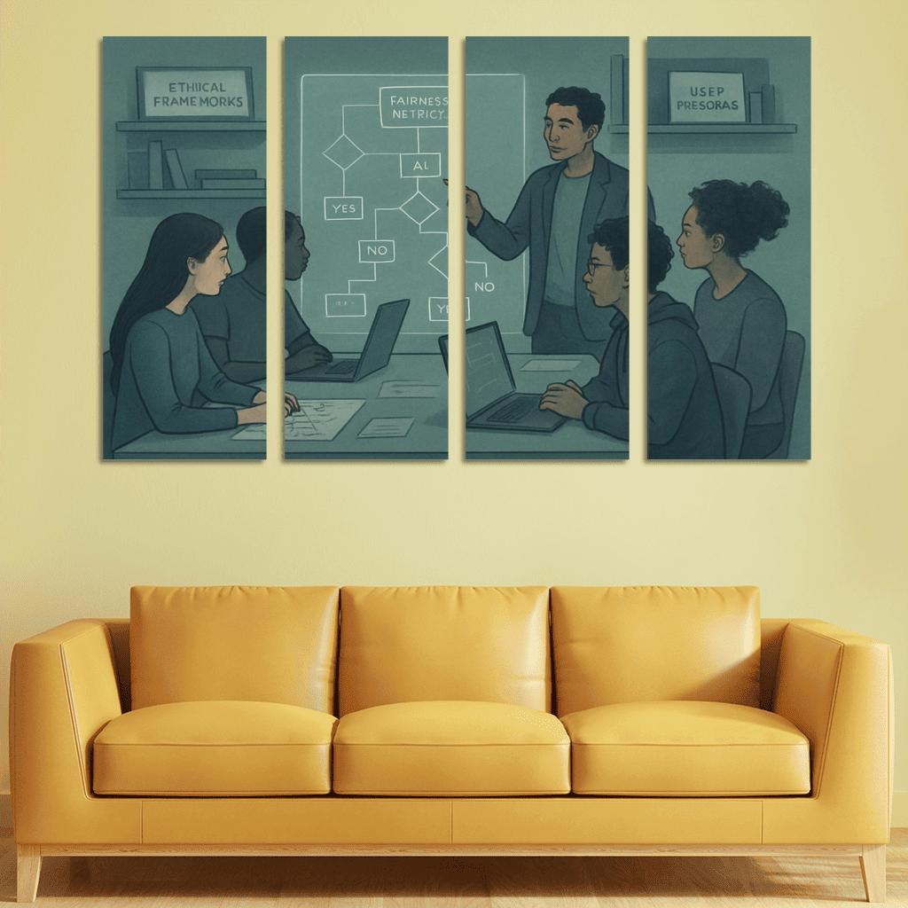 Ethical AI Design Studio wall decor