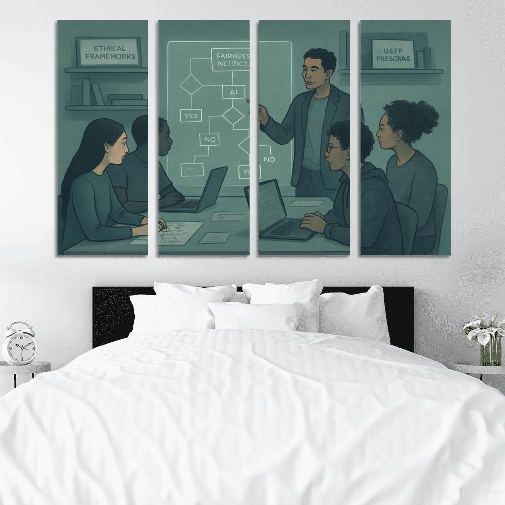 Ethical AI Design Studio wall decor