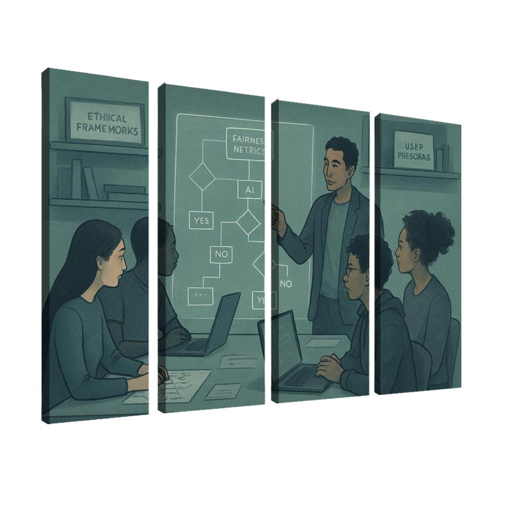 Ethical AI Design Studio wall decor