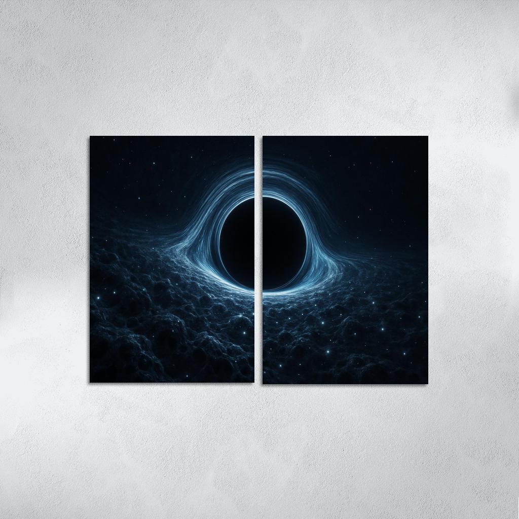 Quantum Foam At A Black Hole Horizon custom paintings frame