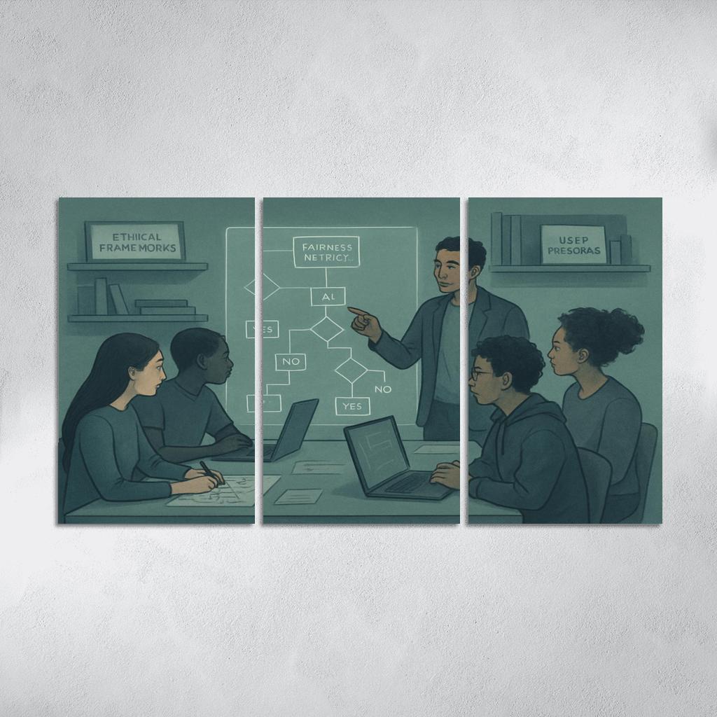 Ethical AI Design Studio wall decor