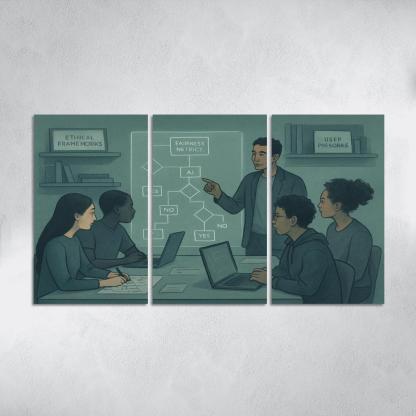 Ethical AI Design Studio wall decor