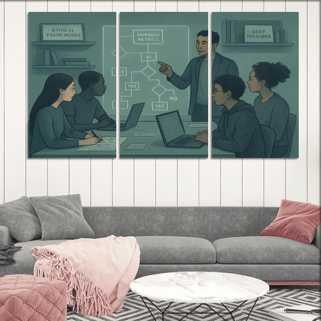 Ethical AI Design Studio wall decor