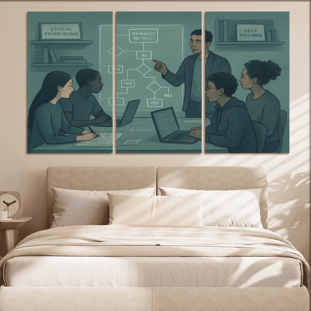 Ethical AI Design Studio wall decor