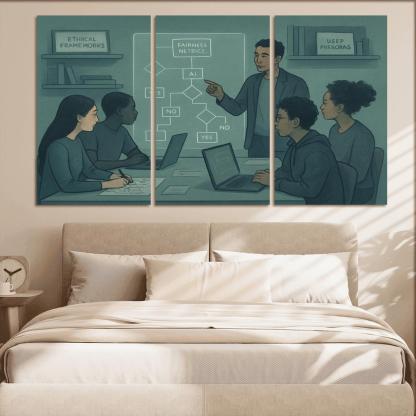 Ethical AI Design Studio wall decor
