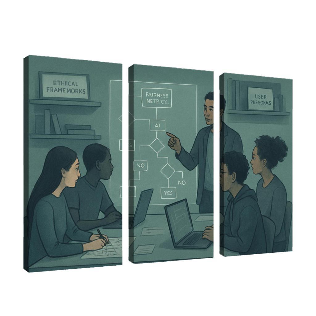 Ethical AI Design Studio wall decor