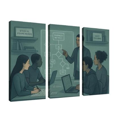 Ethical AI Design Studio wall decor