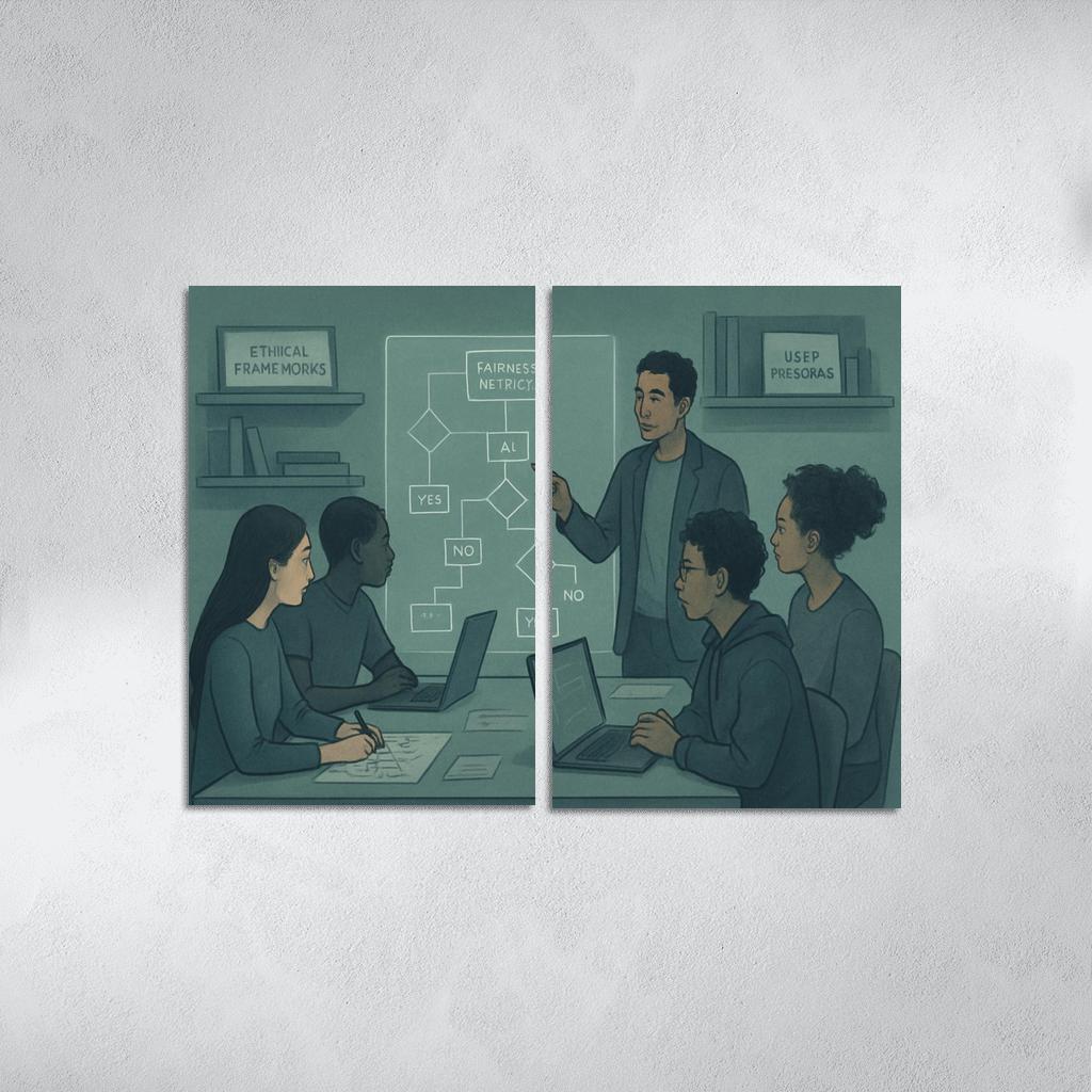 Ethical AI Design Studio wall decor