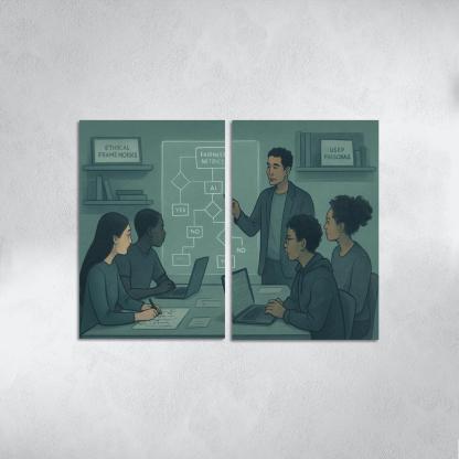 Ethical AI Design Studio wall decor
