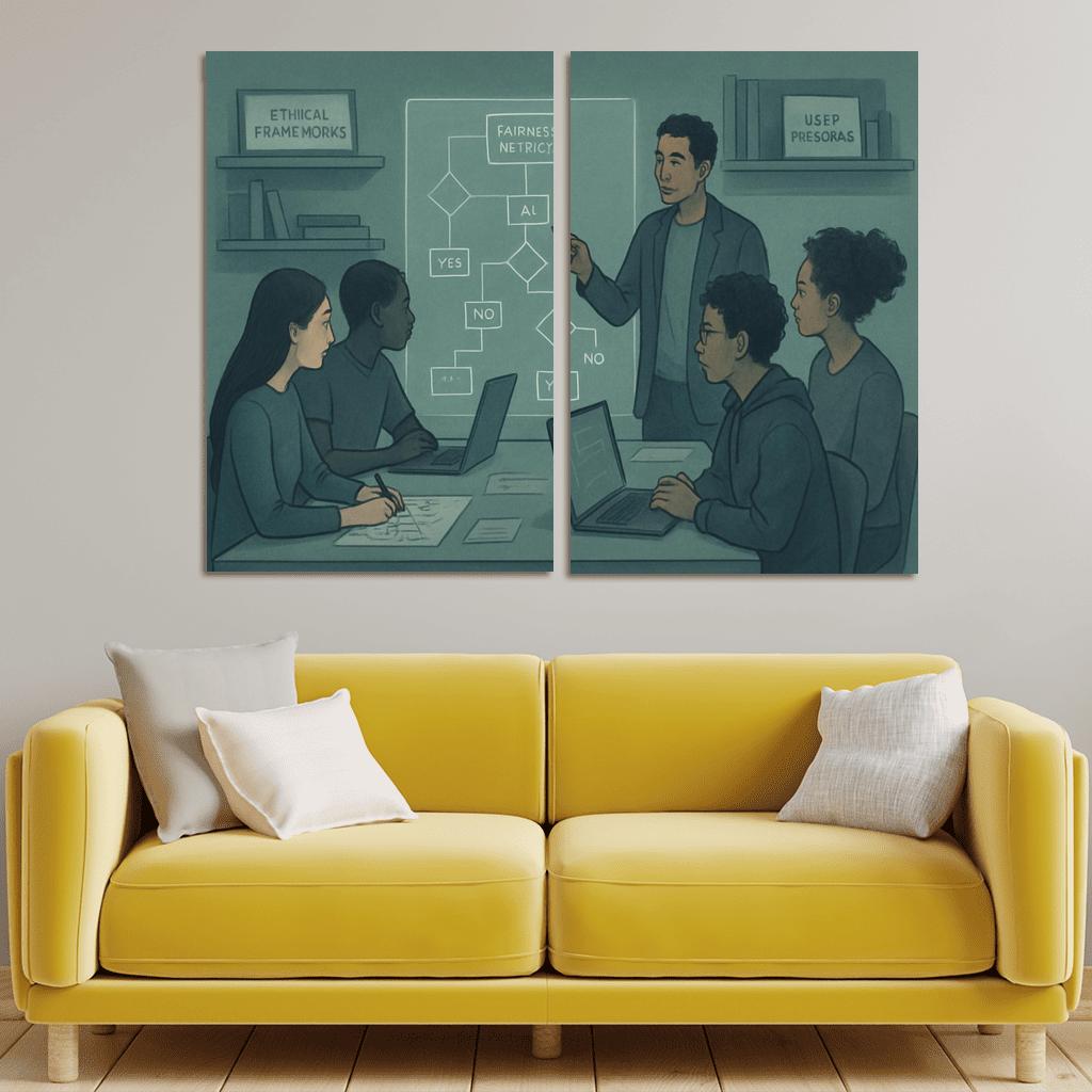 Ethical AI Design Studio wall decor