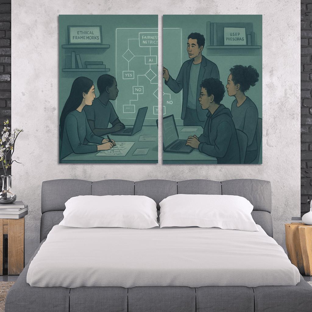 Ethical AI Design Studio wall decor