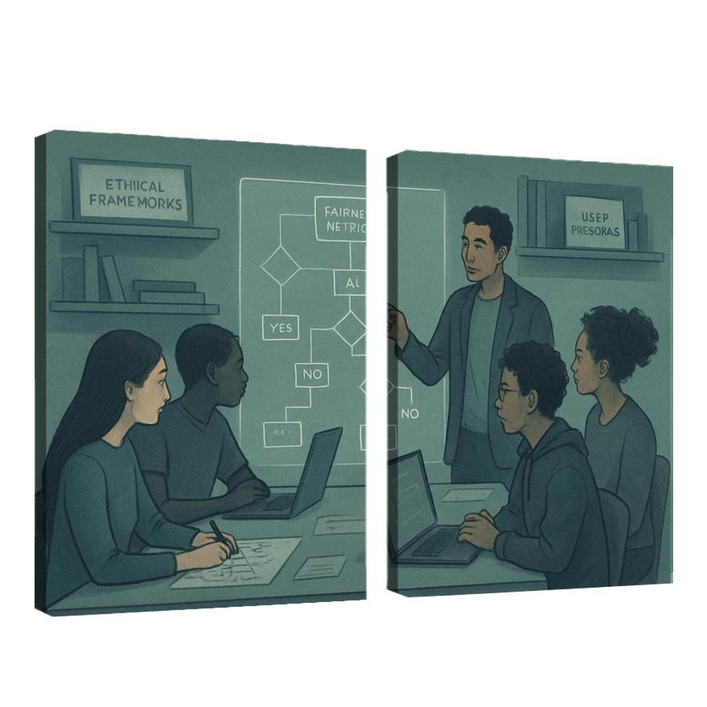 Ethical AI Design Studio wall decor