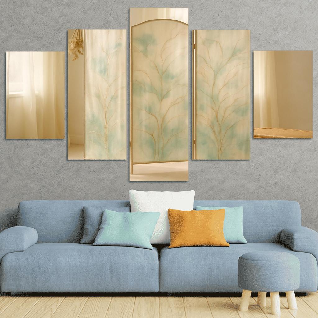 Translucent Silk Panel Screen wall art
