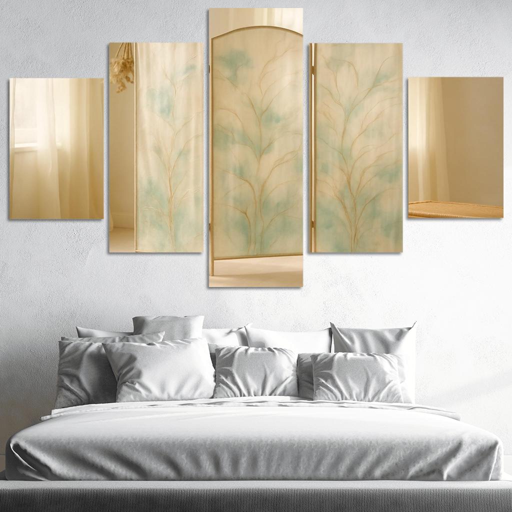 Translucent Silk Panel Screen wall art