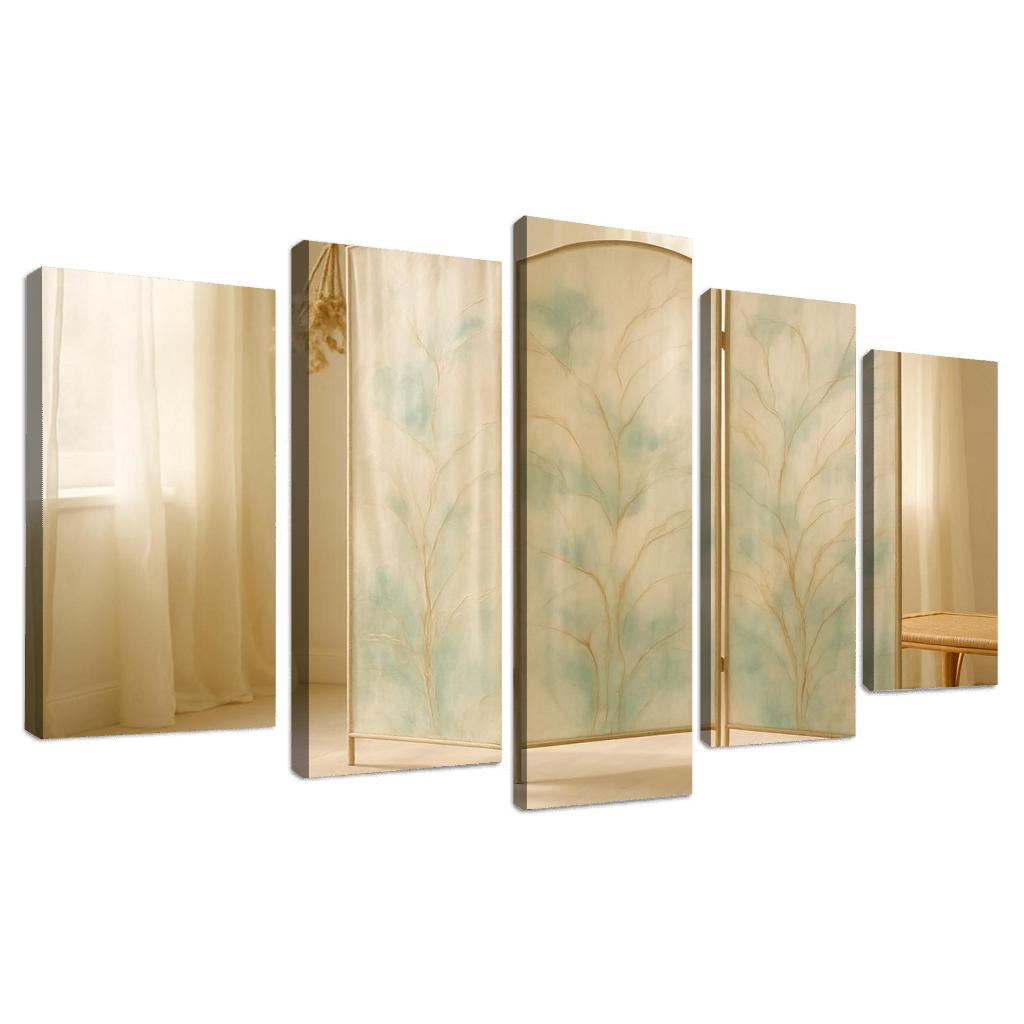 Translucent Silk Panel Screen wall art