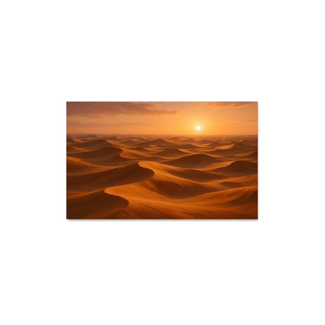 The Golden Dunes Of Sunlit Desert home decor