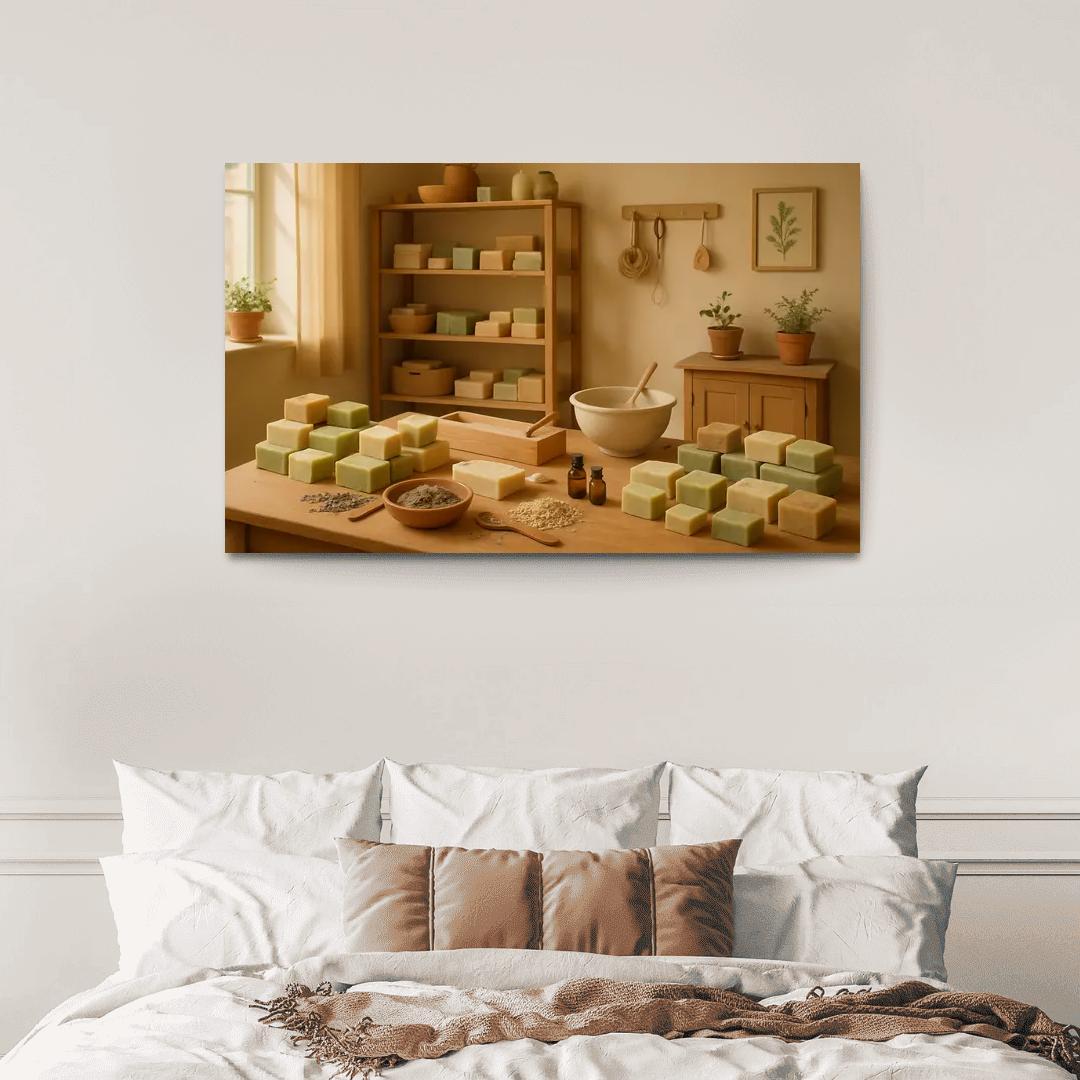 Artisanal Soap Crafting: Create Unique Handmade Soaps premium artwork frames